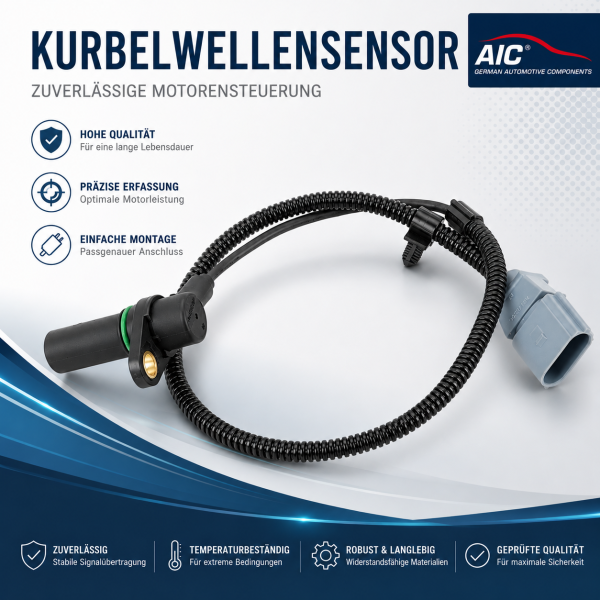AIC Kurbelwellensensor für VW Golf Passat Seat Skoda Audi A3 A4 1.9 2.0 TDI NEU
