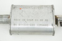 Original MAZDA 626 II Hatchback GC 626 II GC Centre silencer FE1440400C9A