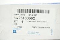 Original Chevrolet Captiva Opel Antara Exhaust gas temperature sensor 25183662 New
