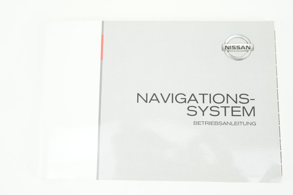Original Nissan Navi G9 Owners Manual Navigation System NAVI-G9 New