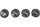 Hub cap AluTec N12 cover hub cap set 4 pieces new