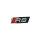 Lenkrad Emblem Plakette RS Logo für TT (8S) Original Audi 8S0419685D Neu