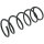 AIC suspension spring front left right spring for Ford Fiesta Mazda 121