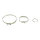 Gelenksatz Antriebswelle radseitig VW T4 Vorderachse AIC 53455 2er Set