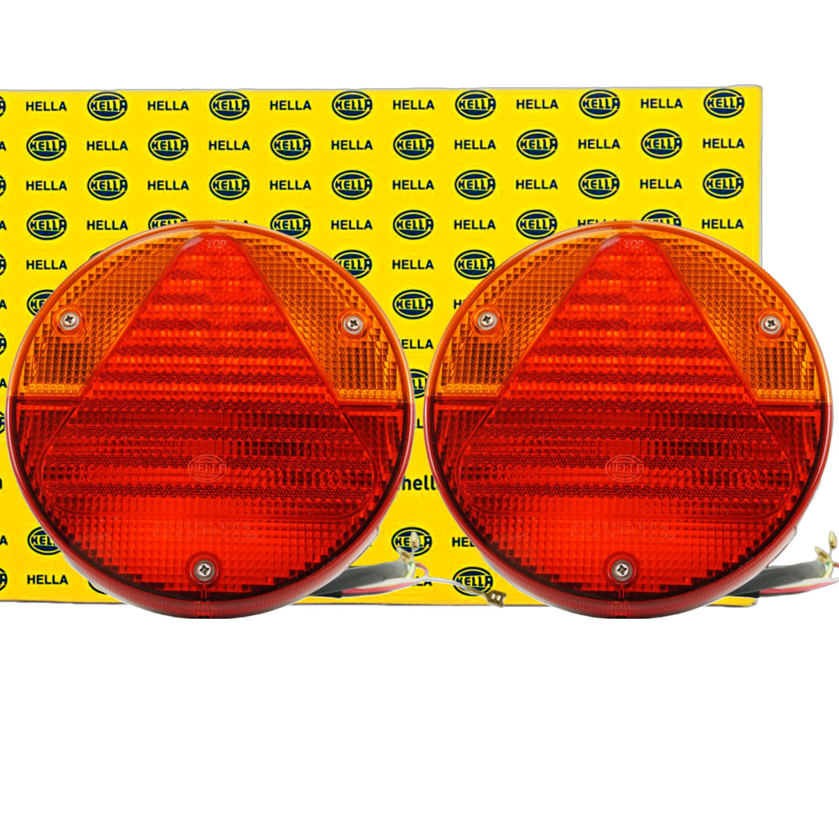 2x Hella Rücklicht Heckleuchte Rückleuchte Universal Anhänger links r ...