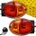 2x Taillight combination rearlight halogen 12V 24V universal Hella Agroluna left right new