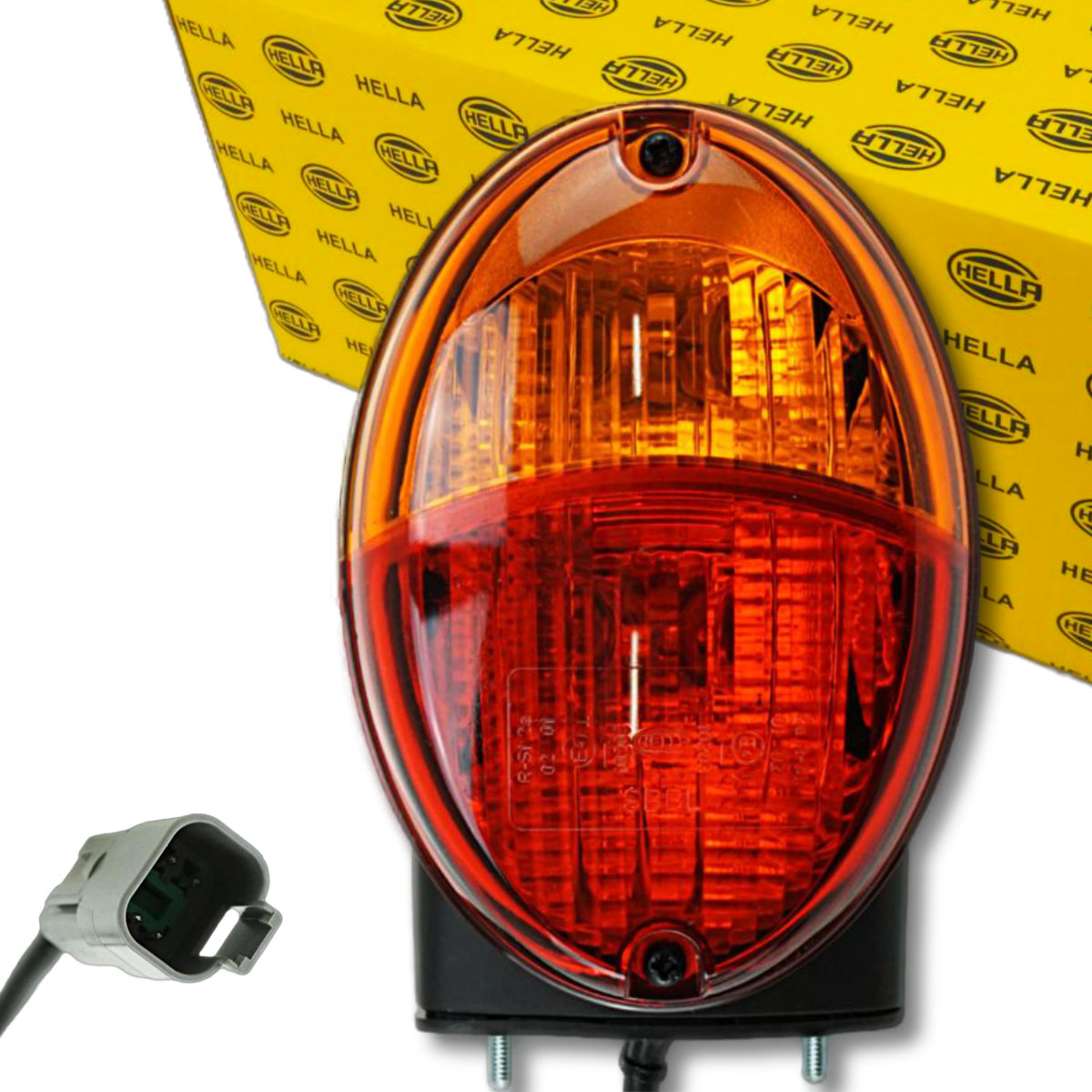 Rückleuchte Heckleuchte Halogen 12V 24V Universal Hella Agroluna link ...