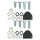 Safety Belt 3 Point Belt Set L+R Seat Belt Universal Car Truck ECE Forklift E4