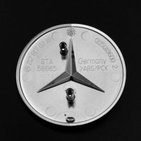 Original Mercedes Benz W205 W212 Emblem Grau 2128170316 Stern Motorhaube Logo