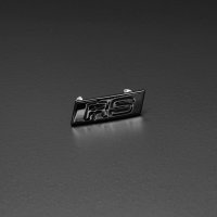 Audi RS Logo Schriftzug Lenkrad Emblem Plakette schwarz 8W0419685G Neu