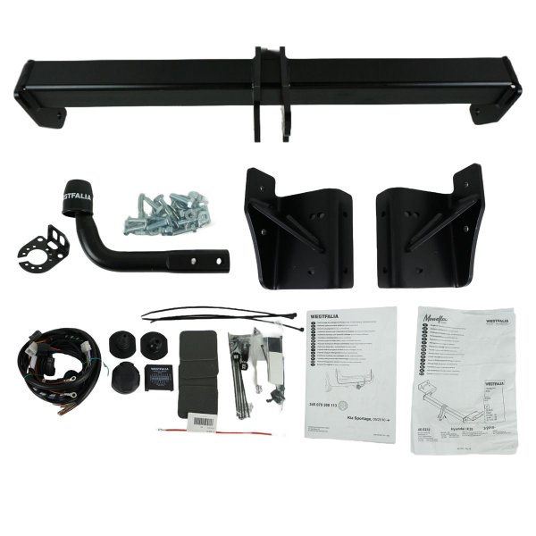 Trailer hitch rigid + E-Kit 13 pole for Hyundai IX 35 03.2010 -> Westfalia New