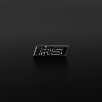 2x AUDI RS Schriftzug Logo Emblem selbstklebend 9x30mm...