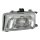 Scheinwerfer links für Seat Inca (6K9) Halogen Frontscheinwerfer Valeo Neu