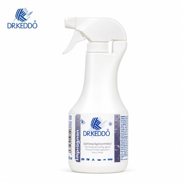 Zeltimprägnierung Zelt Markise Persenning Plane DR.KEDDO Imprägnan 500ml