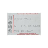 Original Seat Verteilerkappe Verteilerdeckel Malaga Ibiza SE021914001B