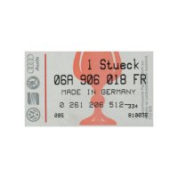 Original Seat Toledo 1.8 20V AGN Motorsteuergerät 06A906018FR 0261206512