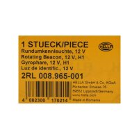 HELLA 2RL 008 965-001 Halogen Rundumleuchte KL JuniorPlus 12V gelb Traktor LKW