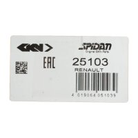 SPIDAN Antriebswelle links für RENAULT FLUENCE SCÉNIC 3 JZ0 MEGANE BZ0 KZ0 CC