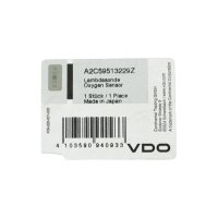 VDO Lambdasonde Abgassonde für BMW Landrover Rolls Royce A2C59513229Z Neu