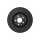 Brake disc set front Hella for Audi TT 8J3 8J9 Carbonic Black 340mm front axle