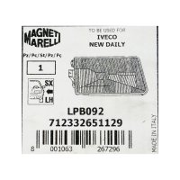 Magneti Marelli Scheinwerfer links für Iveco Daily 2 Halogen Hauptscheinwerfer