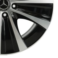 1x Original Einzelfelge Mercedes Benz Alu Alufelge 8,0 x 18 ET43 A2134013700