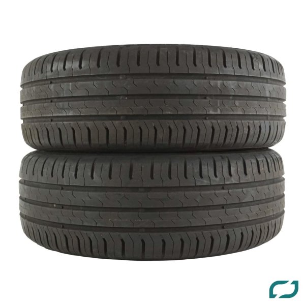 2x Sommerreifen 185/55 R15 82H Continental ContiEcoContact 5 Reifen 6,0mm
