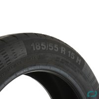2x Sommerreifen 185/55 R15 82H Continental ContiEcoContact 5 Reifen 6,0mm