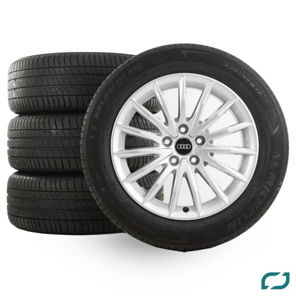 Original Audi A4 S4 8W summer wheels summer tyres 8W9601025A 225/55 R17 97Y AO