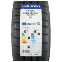 1x summer tire Falken Sincera SN110 EcoRun 175/65R14 82T DEMO tire 2021