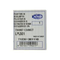 Scheinwerfer rechts für Ford Transit Connect MK1 Magneti Marelli 2T1413008CA