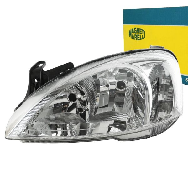 Scheinwerfer links für Opel Corsa C X02 Magneti Marelli Halogen Hautscheinwerfer