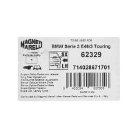 Rückleuchte links für BMW 3er E46 Touring Heckleuchte Magneti Marelli Rücklicht