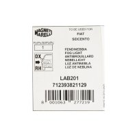 Magneti Marelli Nebelscheinwerfer rechts für Fiat Seicento 600 187 Nebel leuchte