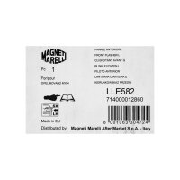 MAGNETI MARELLI Blinkleuchte links für Opel Movano LLE582