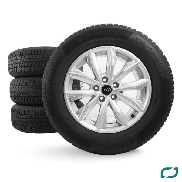 Genuine Audi Q5 FY FYB 80A Winter wheels Winter tires 80A601025J 235/65 R17 104H