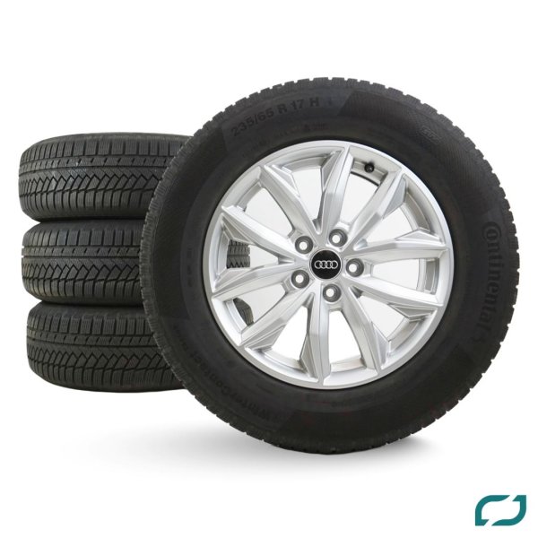 Genuine Audi Q5 FY FYB winter wheels Winter tires 80A601025J 235/65R17 104H DOT23