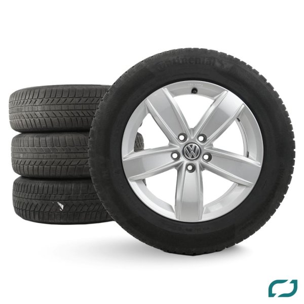 Genuine VW Tiguan 5N AD Tiguan Allspace winter wheels Corvara 215/65R17 5NA071497