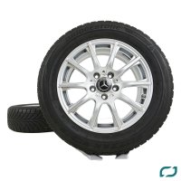 Original Mercedes C Class W205 alloy wheels winter wheels winter tires A2054012400