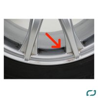 Original Mercedes C Class W205 alloy wheels winter wheels winter tires A2054012400