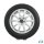 Original Mercedes C Class W205 alloy wheels winter wheels winter tires A2054012400