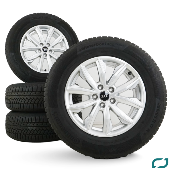 Original Audi Q5 FY winter wheels winter tires 17 inch 235/65 R17 104H DOT22