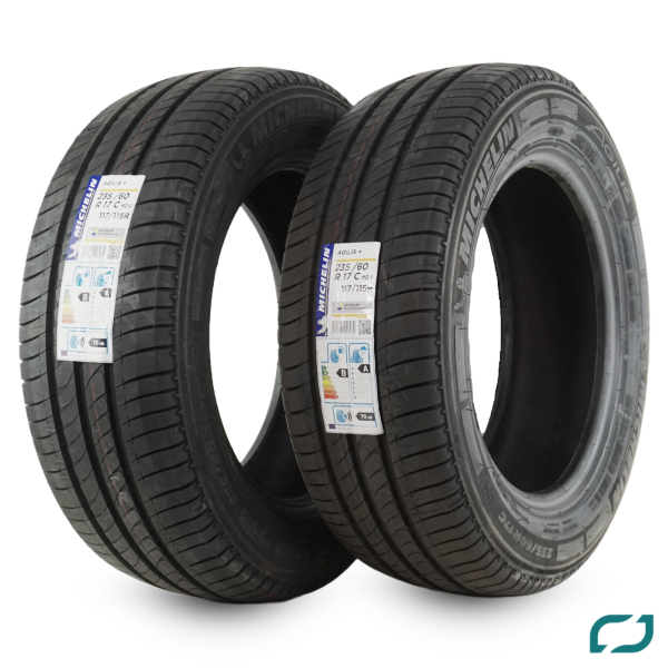 2x 235/60 R17 117/115R summer tires Michelin Agilis + MO tires DOT2019 NEW