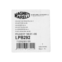 Hauptscheinwerfer Scheinwerfer links für Peugeot 106 MAGNETI MARELLI