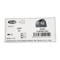 MAGNETI MARELLI Rückleuchte rechts für Audi A3 8L 714028471801