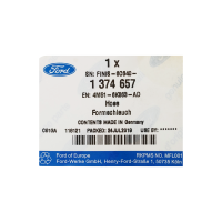 Original FORD Ladeluftschlauch Turboschlauch für Focus C-Max 1.8 DM2 DA DH DP DS