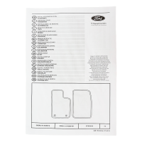 Genuine FORD front rubber floor mats for Ford Transit Tourneo from 09/2013 2080981