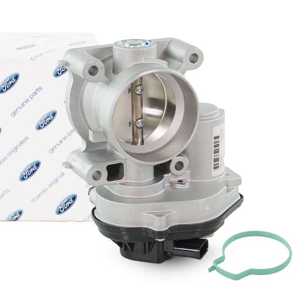 Original Ford Drosselklappe Stutzen mit Motor Ford C-MAX Fiesta Fusion 1537636