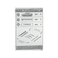 Original Audi A5 B9 Heckklappen Spoiler grundiert 8W8071641
