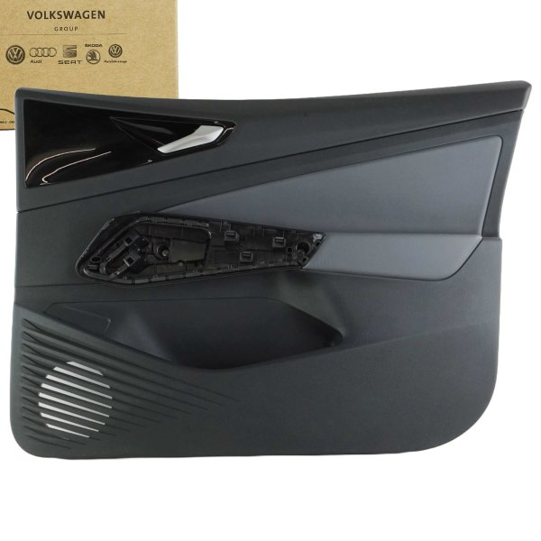 Original VW ID 4 Türverkleidung vorne rechts Kunstleder schwarz grau 11B867010B